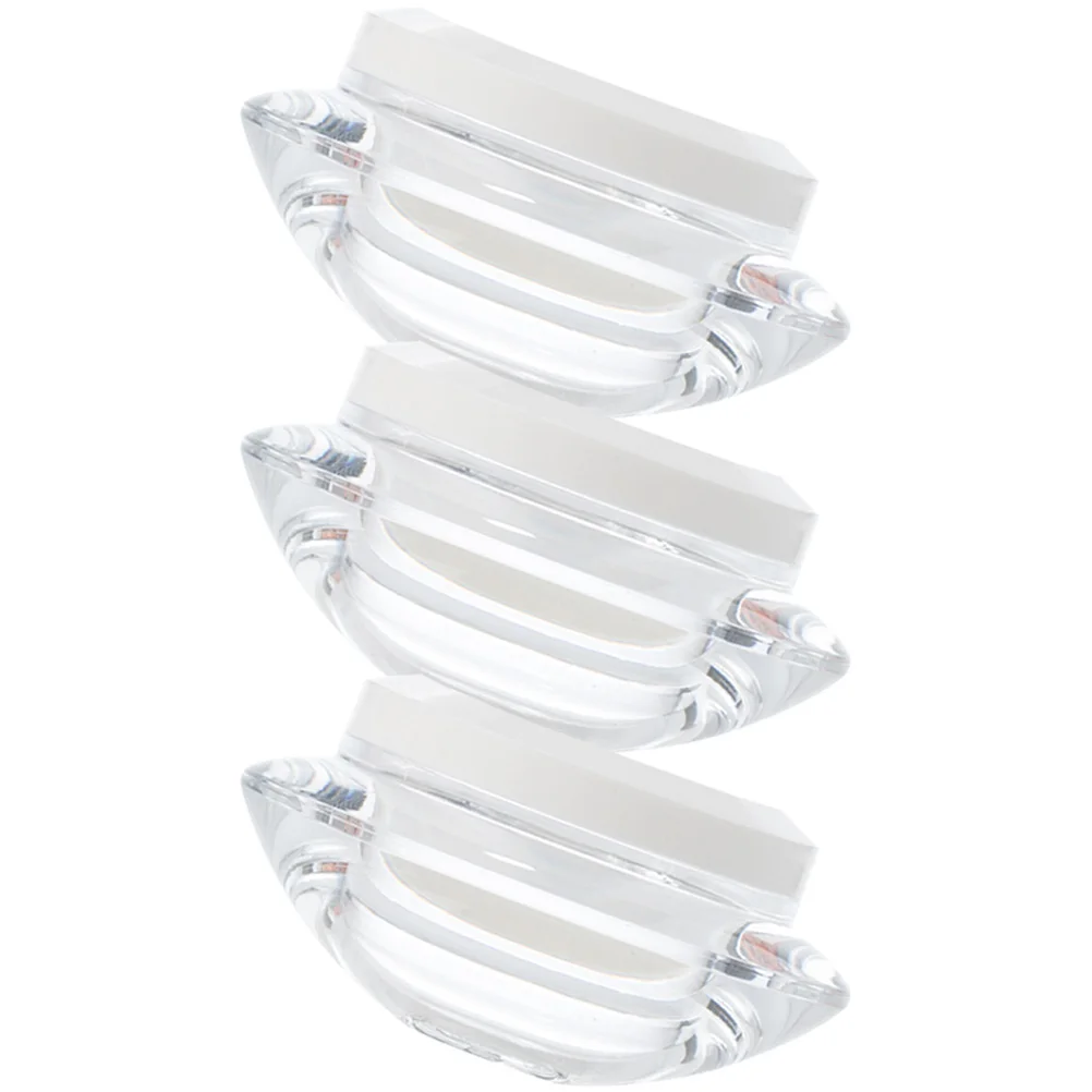 3pcs Cream Bottles Empty Cosmetics Jars Travel Cream Containers Refillable Sub Packaging Storage Bottles With Lid For