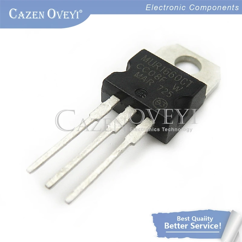 1-5pcs MBR2045CT MBR30100CT MUR1660CT MUR1660CTR STPR1620CT TOP222YN TOP223Y TYN208 TYN840 13005D TO-220