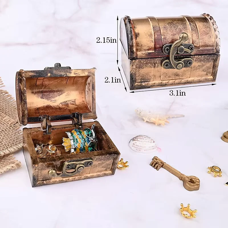 DIY Aufbewahrungsbox Silikonform-Set Schatztruhe Schmuckorganizer Harzformen Gips Ton Bastelbedarf für Heimdekoration – Detail 3