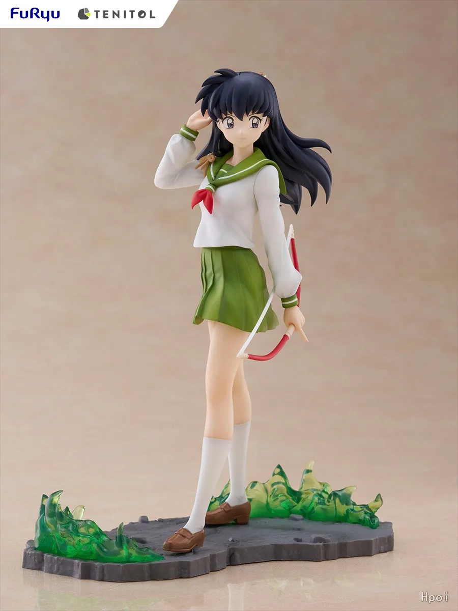 【FS】FuRyu TENITOL Inuyasha Higurashi Kagome Figure Model Gift Collection view 2