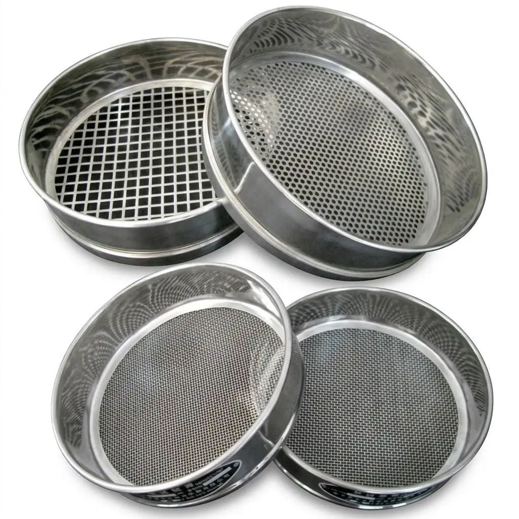 Standard for Sieve Diameter 200/300mm Stainless Steel Mesh OEM Customized Sieve for Removing Impurities