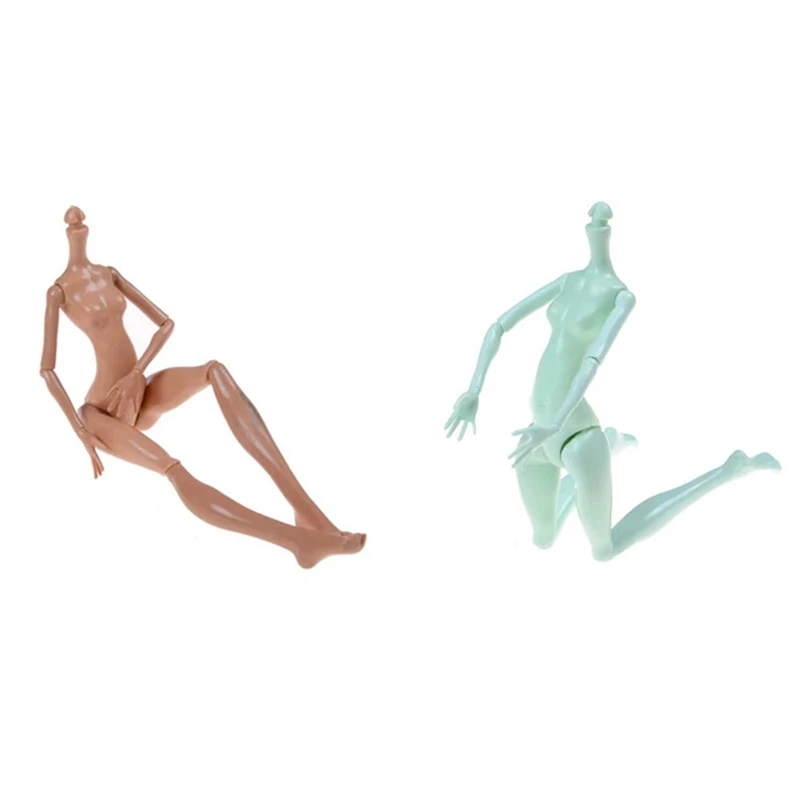 Doll Figure Body Multi-Joints Movable Doll Body Toy 23.5cm Doll Toy Naked Body Monstering High Doll Body Doll Accessories