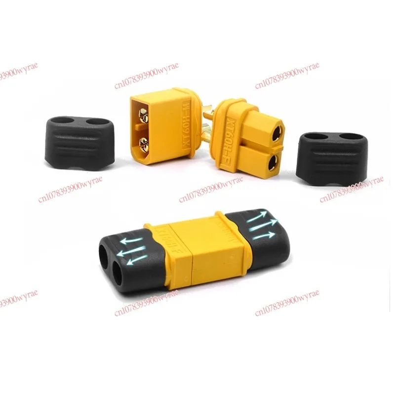 

XT60 series/XT60U/XT60H high current power battery aviation gold-plated plug