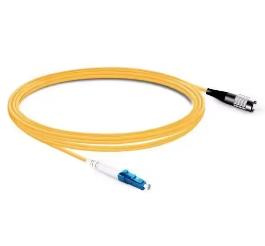 LC/UPC to FC/UPC Fiber Optic Cable Single Mode Simplex 9/125 OS2 LSZH Patch Cord Jumper LC to FC