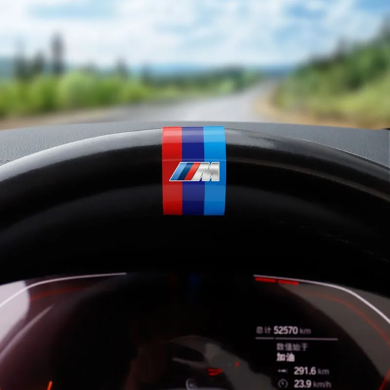 Car Steering Wheel Stickers National Flag Decal For BMW G80 G06 G07 G14 G15 G16 F82 F20 F21 F83 X1 X3 X5 M2 M3 M4 M5 M6 M7 M8 M view 6