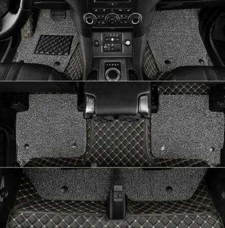 

Custom special car floor mats for Toyota Land Cruiser Prado 2026-2024 6 7 seats waterproof double layers carpets for LC250 2025