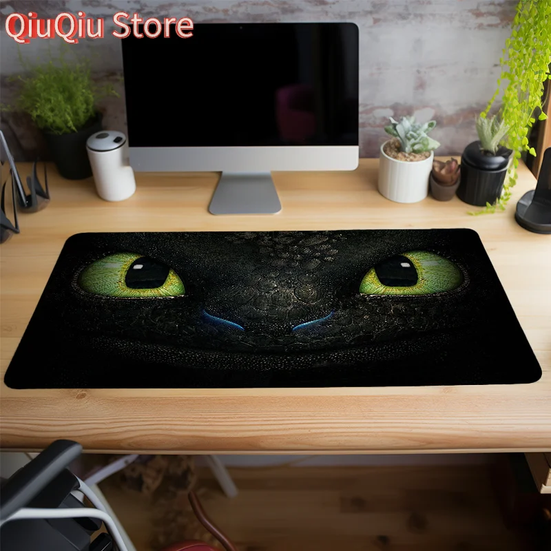 

Cool Train Dragon mouse pad Expansion gaming table mat Non-slip table mat Laptop keyboard mouse pad Office work Home Gaming gift