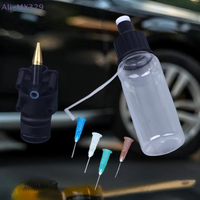 {MX329} Airbrush Kit With 50ml Spray Bottle & 0.2mm/0.3mm/0.5mm/0.8mm Disposable Nozzle No-Clean Air Brush Tool