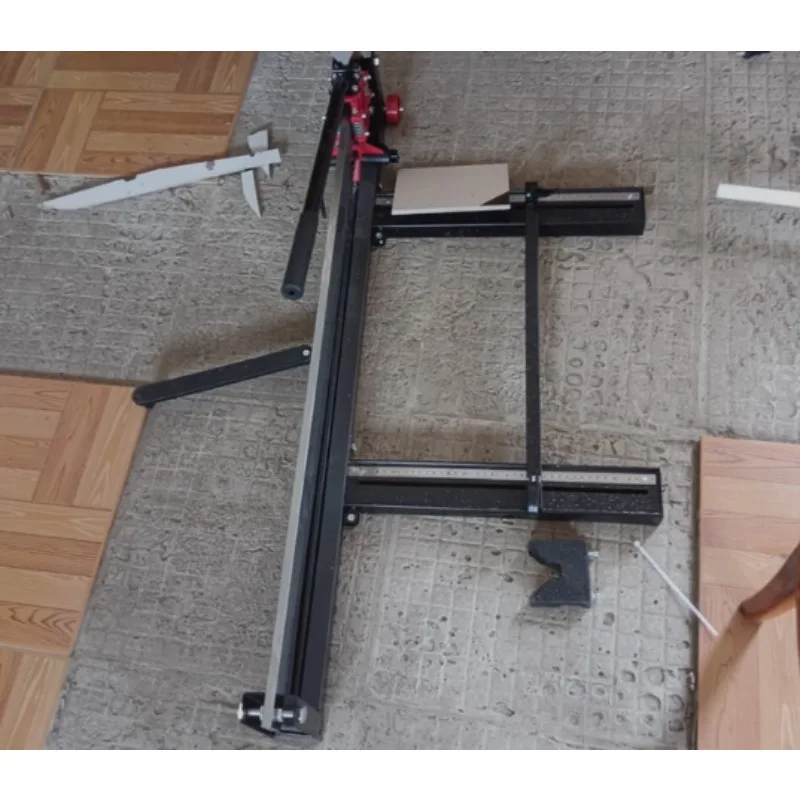 Industrial Grade Manual Tile Cutter Solid Steel Construction 1600mm 1800mm High Precision Push Pull Cutter For Ceramic Porcelain