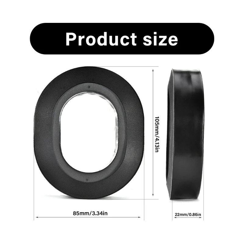 เจลเย็น earpads การออกแบบตามหลักสรีรศาสตร์ขยายความสะดวกสบายสำหรับชุดหูฟัง T50RP K1KF