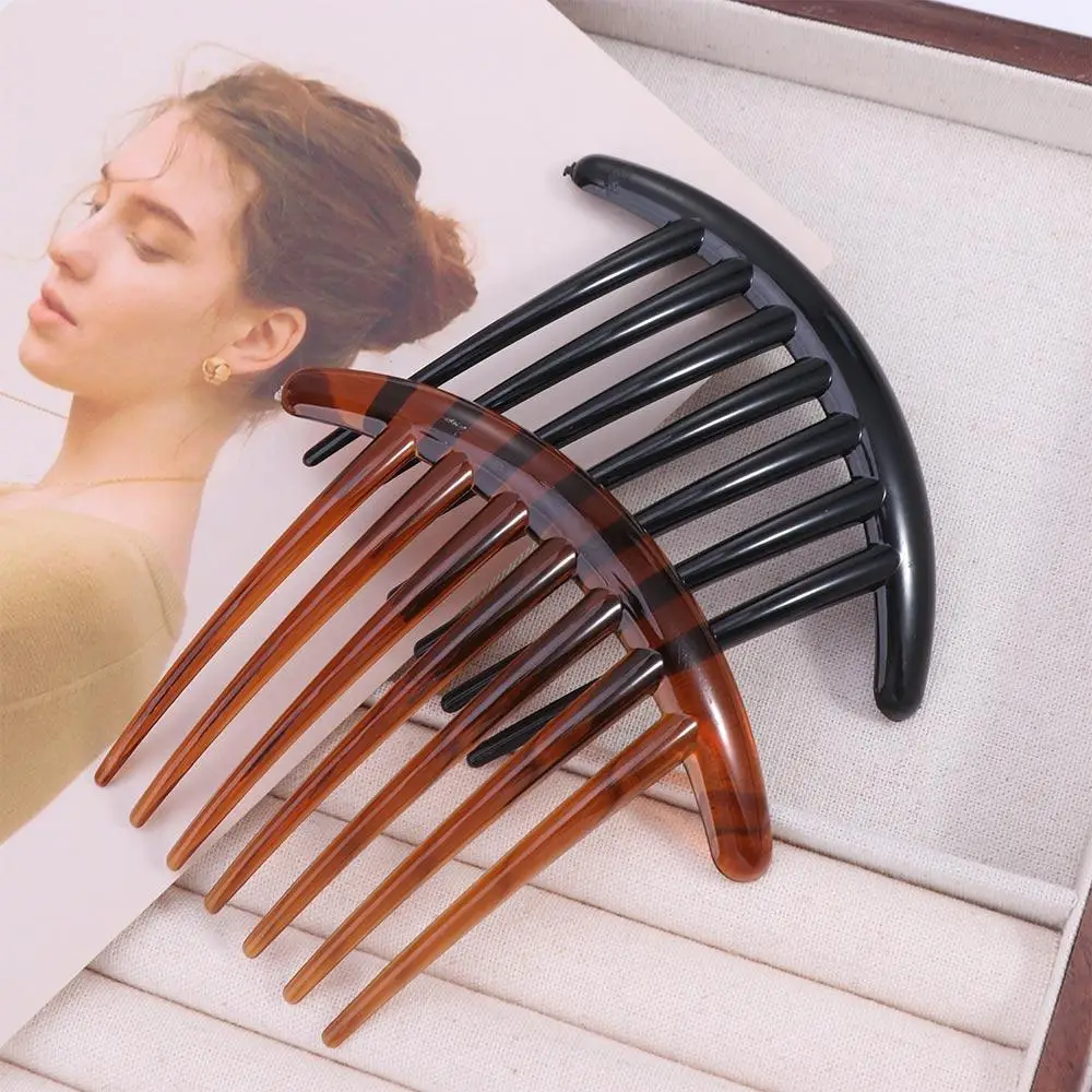 

Hair Accessories Bouffant Volume Ponytail Hair Comb 7 Teeth Hairpins Inserts Hair Clip DIY Salon Girls Hair Fork Women