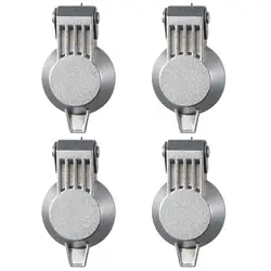 MS857 MS858 Metal Waterproof Cover, Metal Rain Cover for Round Cylinder Lock, Metal Cover for Quarter Turn Protection Cover