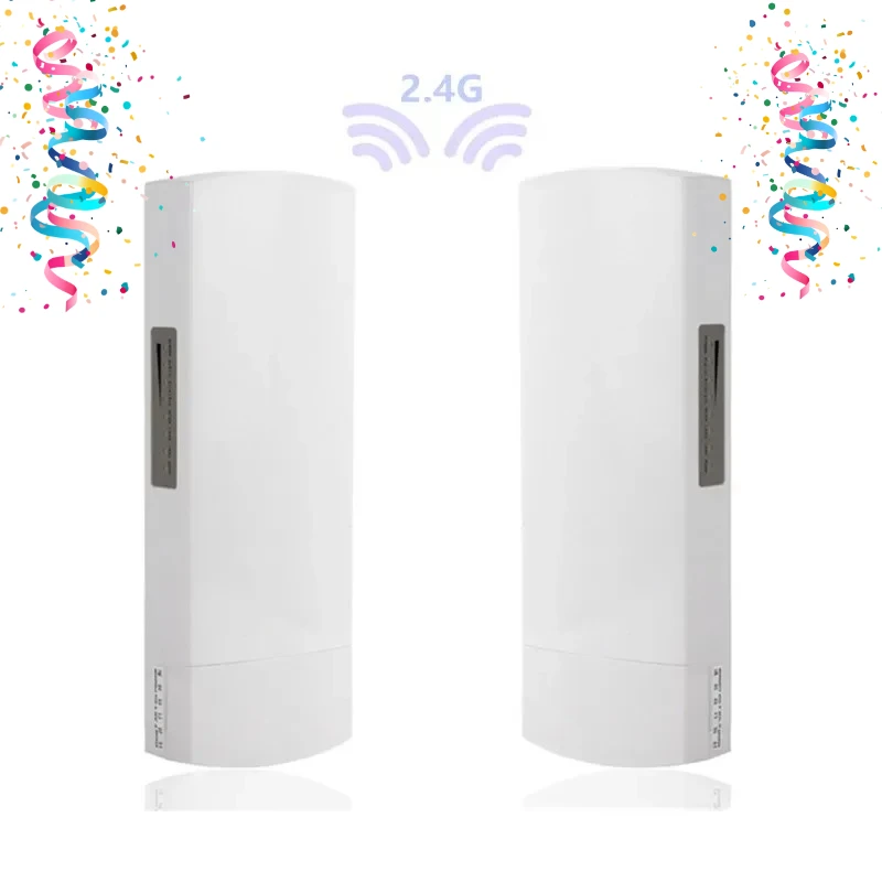 2 pieces 1-3km 300 Mbit open router CPE 2.4G wireless access point router Wi-Fi bridge device wifi extender dual band  repeater
