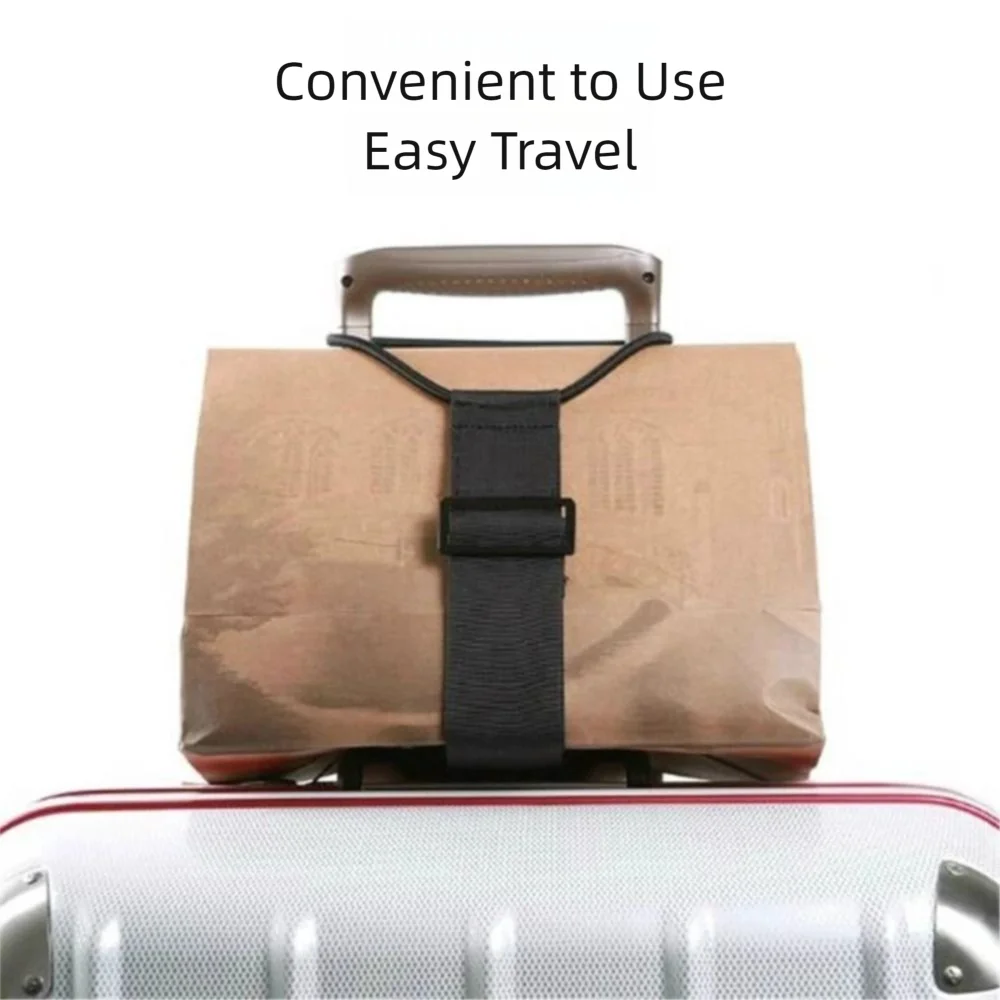 1/2Pcs Versatile Luggage Elastic Strap Portable Adjustable Travel Suitcase Fixed Strap Luggage Packing Straps Luggag Accessories