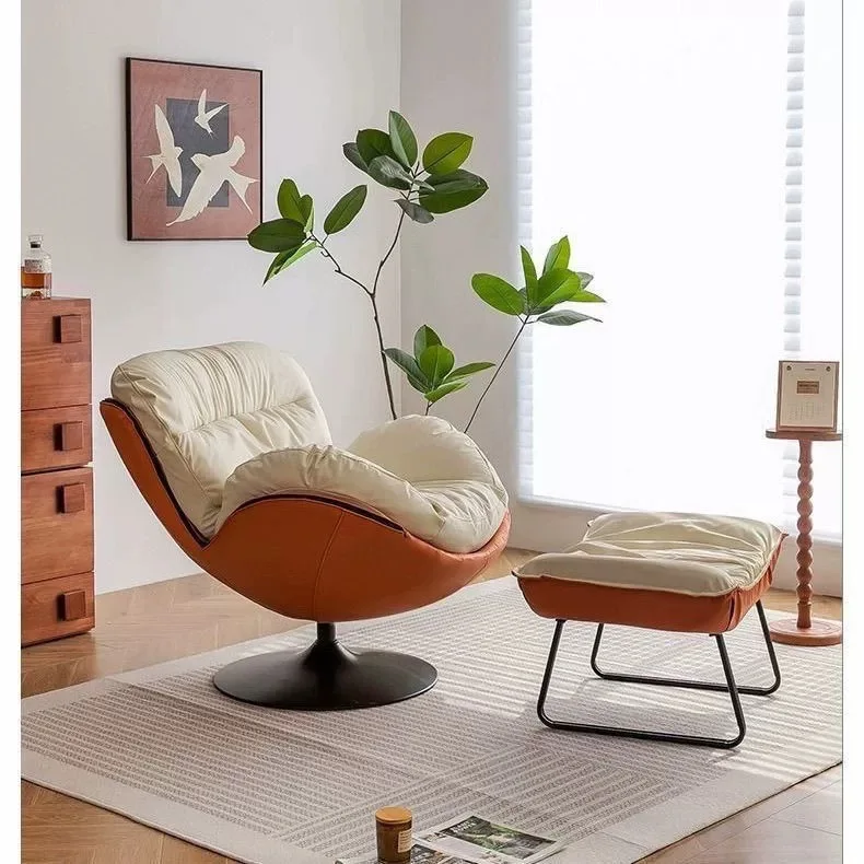 

Modern Luxury Swivel Single Sofa Chair Leisure Chair Lazy Lounge Chair Living Room Seat Lounge Bedroom Accent Single Designer