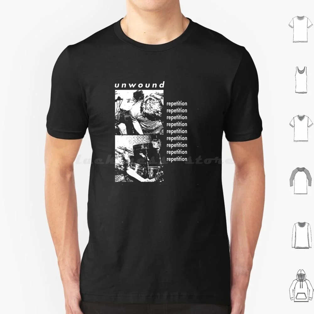 

Unwound Repetition T Shirt Big Size 100% Cotton Unwound Repetition Ska Rocksteady Dancehall Funk Northern Soul Skinhead Reggae