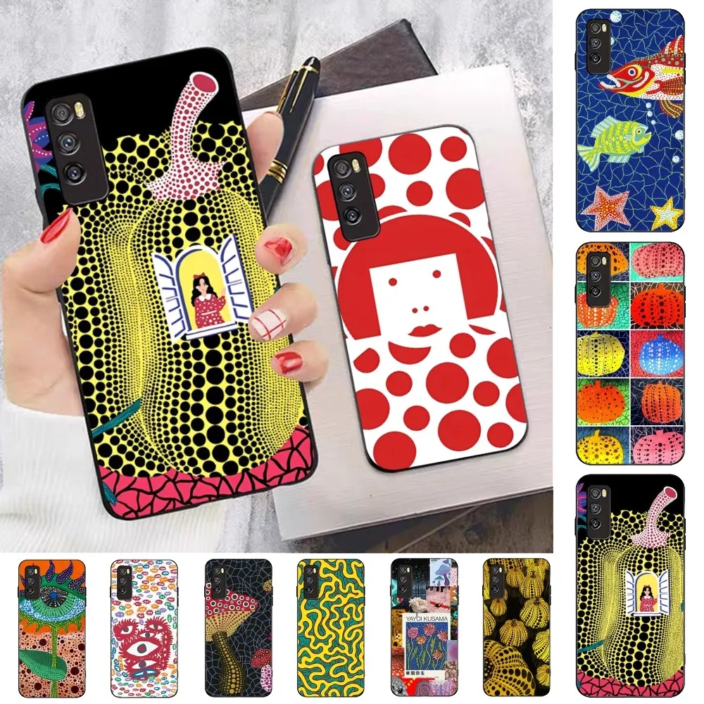 Kusama Yayoi Art Phone Case For Huawei Honor 10 Lite 9 20 7A Pro 9X Pro 30 Pro 50 Pro 60 Pro 70 Pro Plus