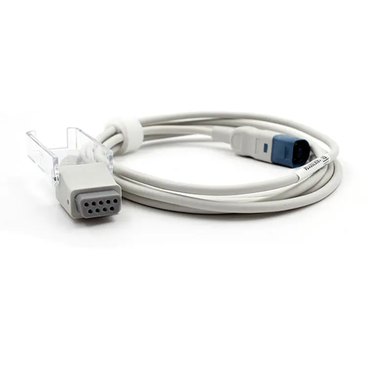 Cable Adaptador de Extensión de Línea Principal de Oxígeno en Sangre SpO2 Compatible con el Monitor de ECG Philips MP20 CM10