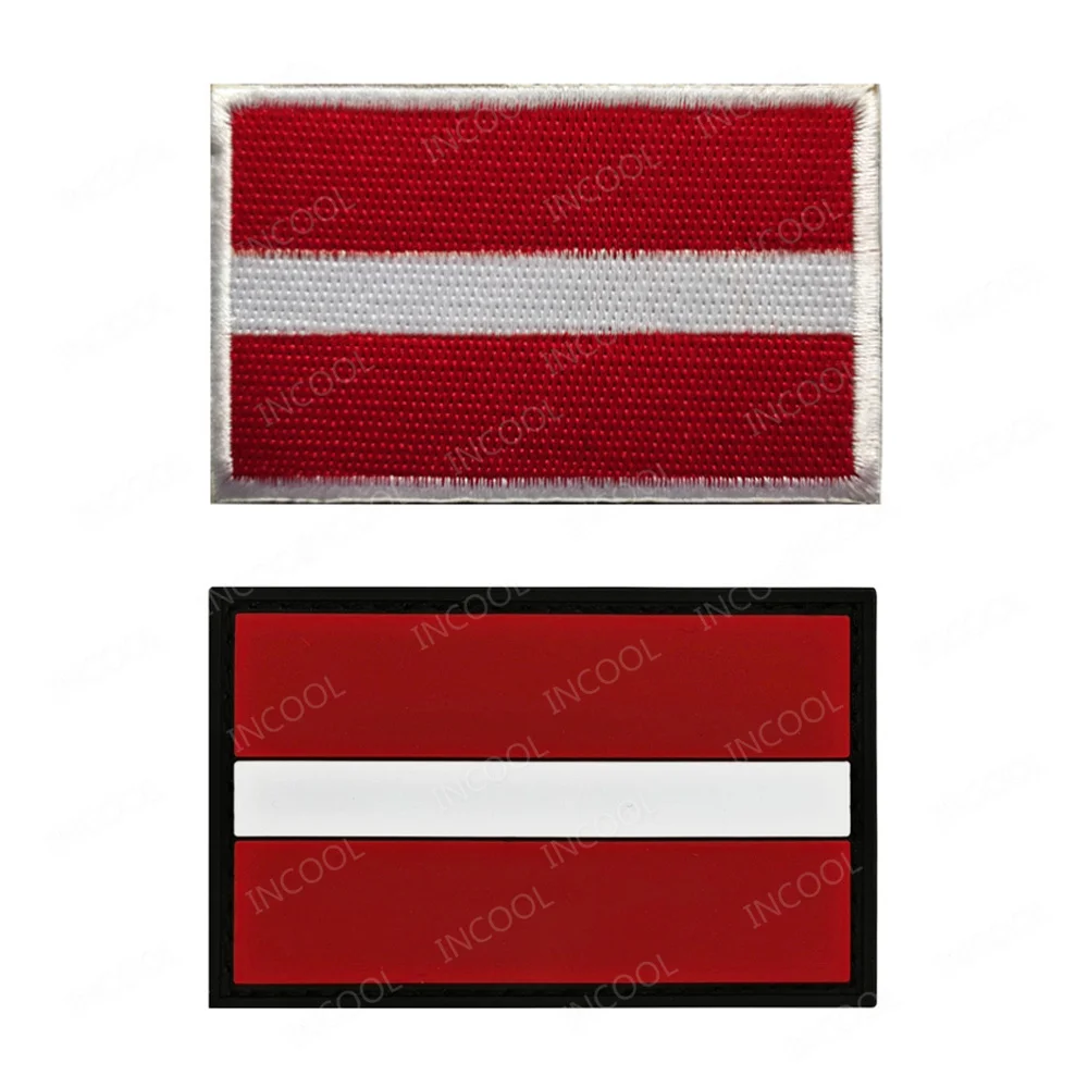 Latvia Flag Embroid… - image