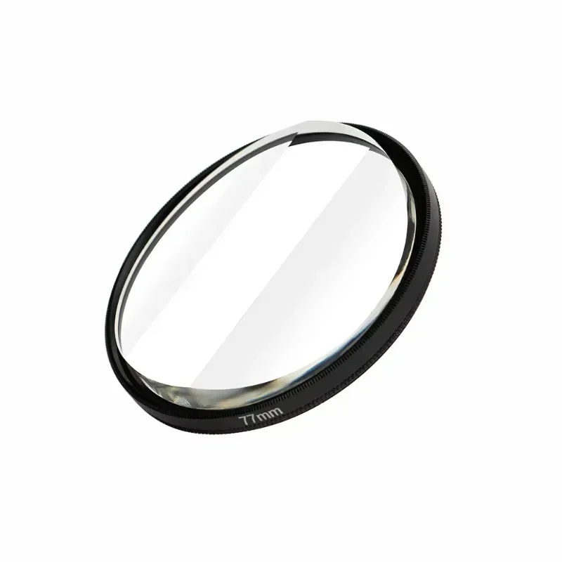 Mirrorless Camera 77mm Linear Tricolor Effect Filter Professional 3-Stage Color Grading Lens Creative Filter