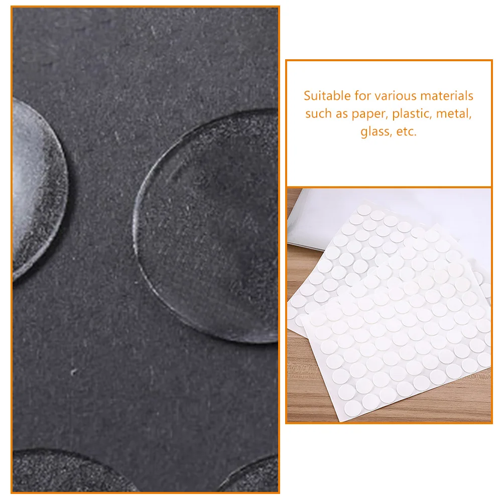 Double Sided Dots Removable Adhesive Strips Clear Adhesive Stickers For Paper Plastic Metal Glass Long Lasting