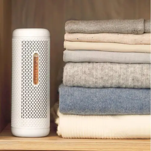 Youpin Deerma Mini Dehumidifier Air Dryer Reusable Visualization Window Holes Electric Dehumidification Moisture Wardrobe Locker - Image 3