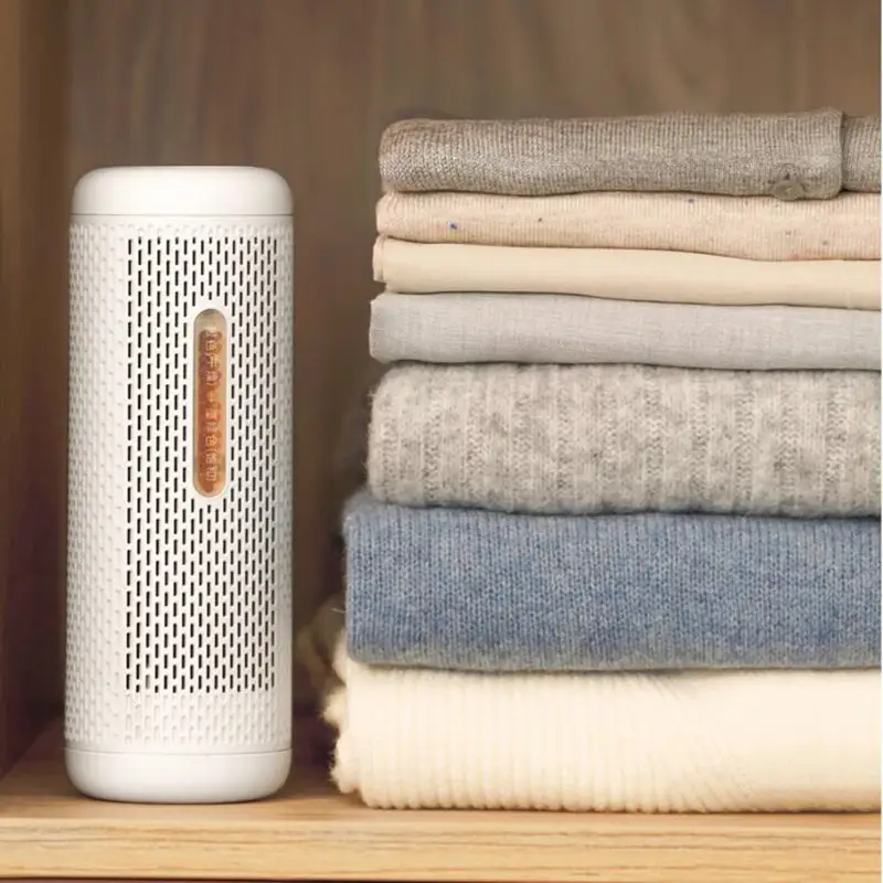 Youpin Deerma Mini Dehumidifier Air Dryer Reusable Visualization Window Holes Electric Dehumidification Moisture Wardrobe Locker - Image 3