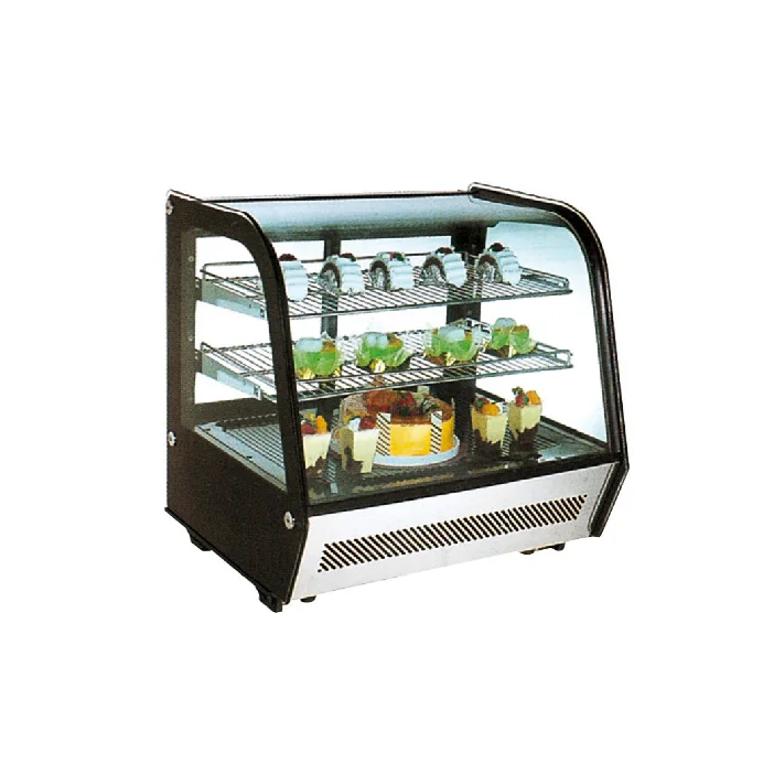 hot display warmer 0~12 Temperature cake display hot cabinet for cake HFS-125LE