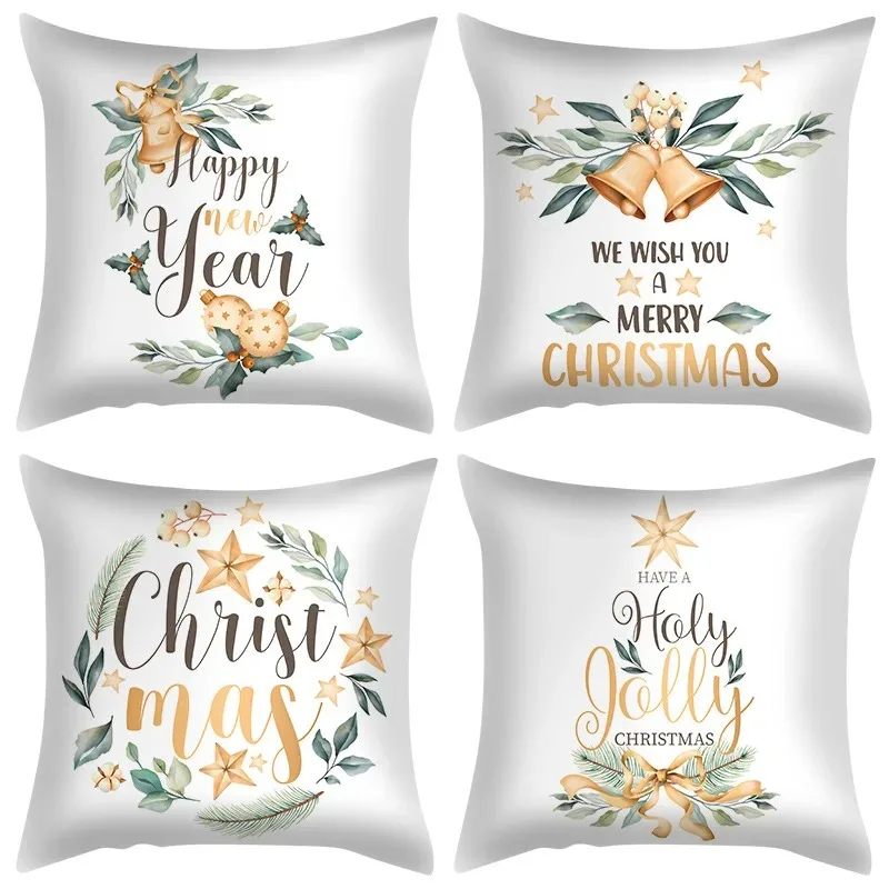 Home Decorative Pillowcase Cartoon Christmas Nordic Living Room Bedroom Special Cushion Pillow