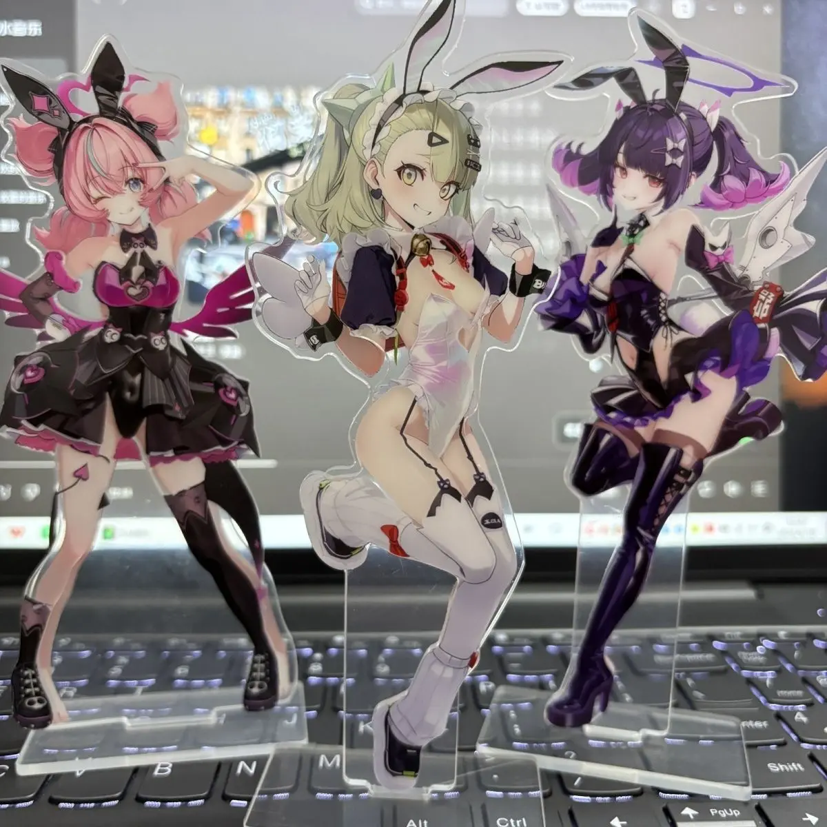Anime Zenless Zone Zero Angels of Delusion Sunna Nangong Yu  Acrylic Stand Model Plate Game Figure Souvenir Gift Desk Decor
