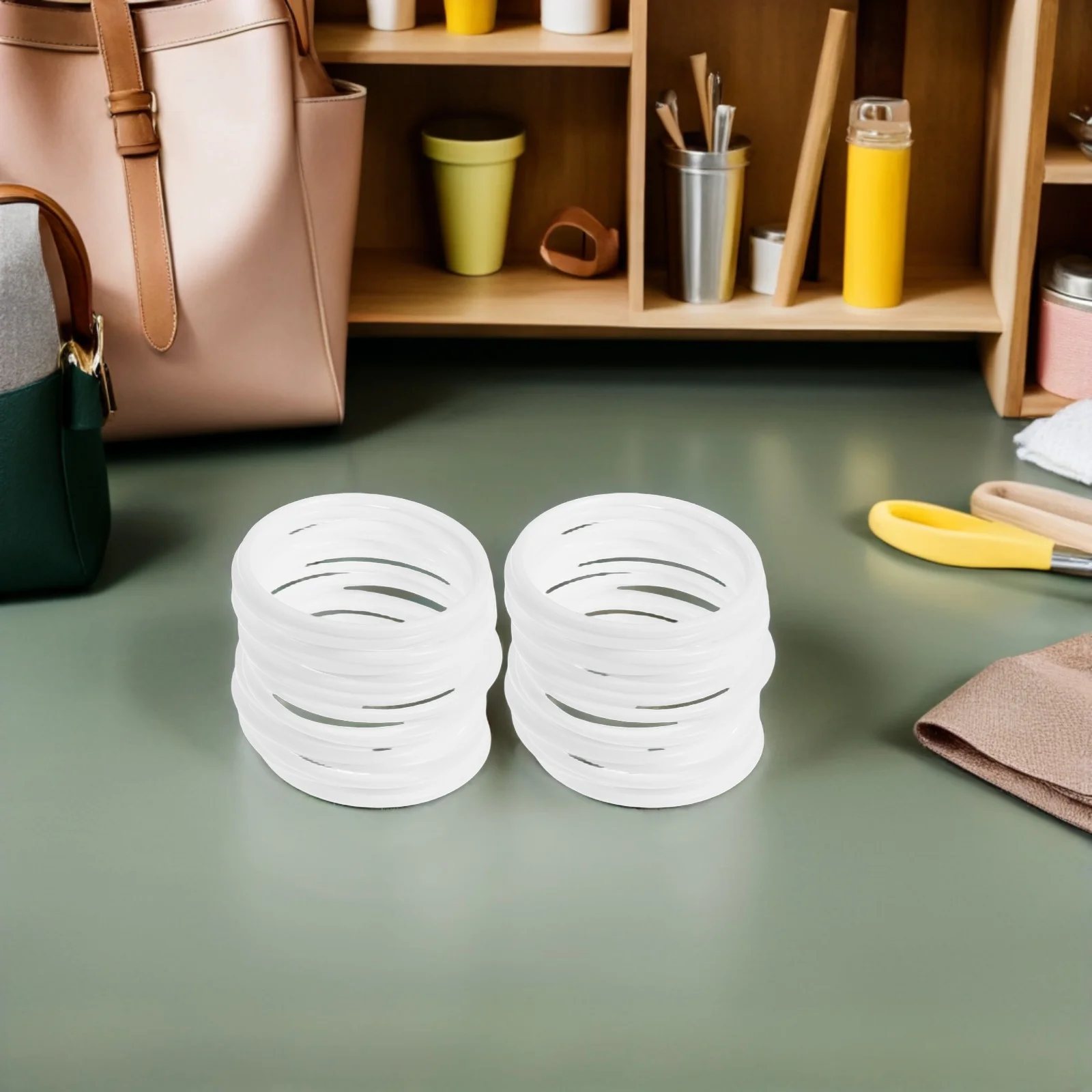 

30Pcs Plastic Hoops for Dream Catcher DIY Macrame Wreath Rings Wall Decor Plastic Rings Floral Hoop Embroidery Hoop