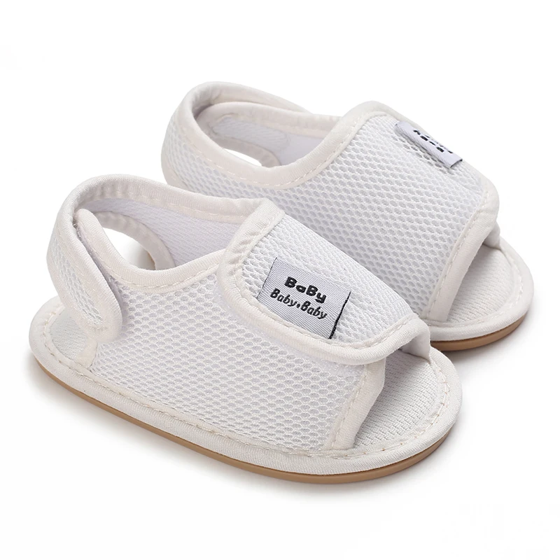 Baby Boys Girls Summer Sandals Outdoor Beach Anti-Slip Rubber Soft Sole Newborn Toddler First Walker Shoes