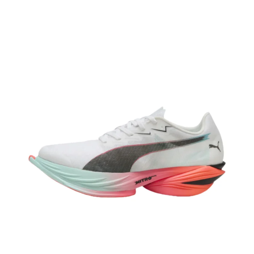 

PUMA Fast R Nitro Elite 3, белый светящийся красный мятный 312060-01