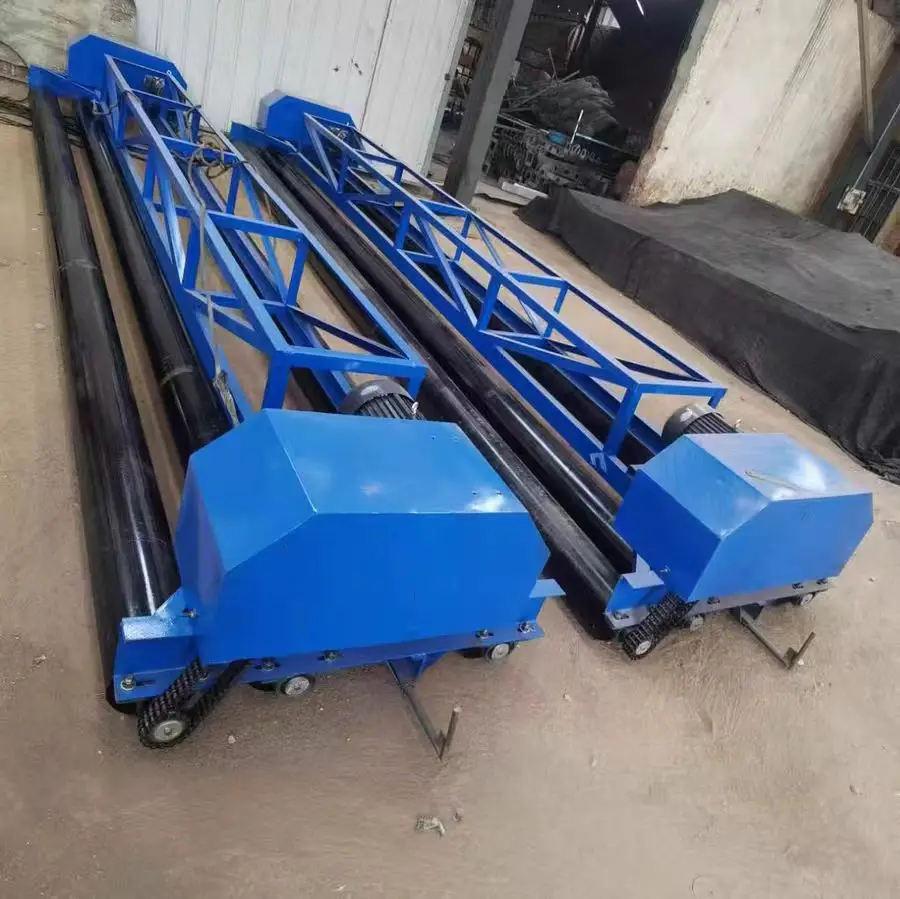 Concrete Road Asphalt Paver Laying Machine Finisher Roller with Motor 35cm Max Thickness Vibratory Roller for Sale