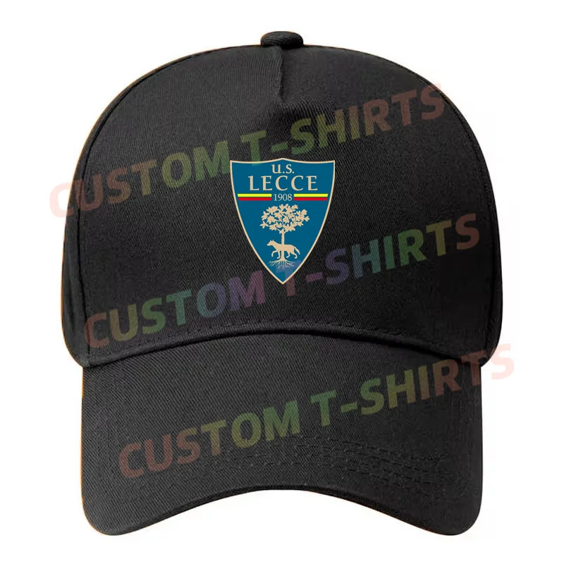 

Black Cap Lecce Italian Football Team Baseball Cap Snapback Caps Casquette Hats Fitted Casual Gorras Hip Hop Dad Hats Unisex