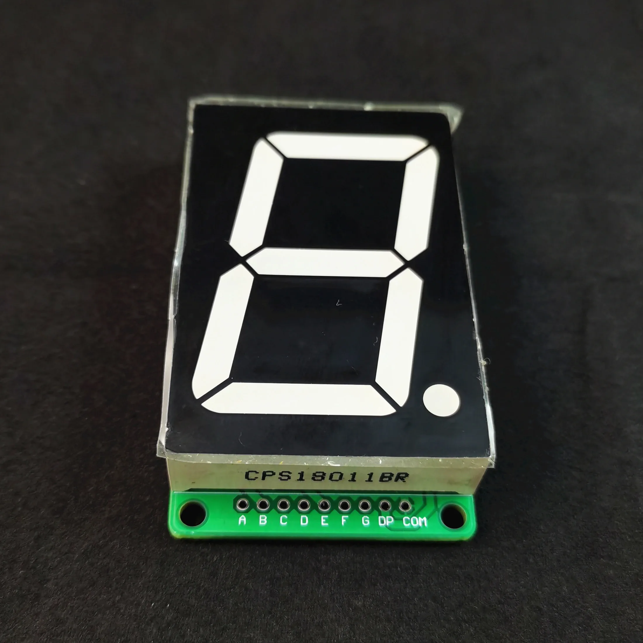 1.8 Inch 1 Bit Digital Display 7 Segment LED Module 5 Color Available for Arduino STM32 STC AVR