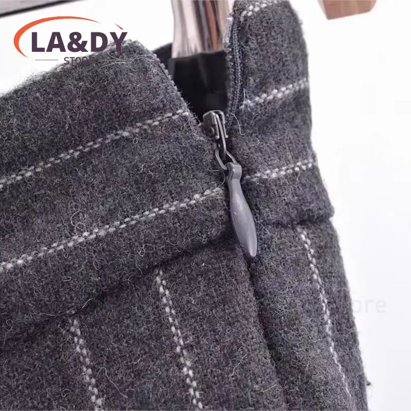 Skirt Suit Women 2024 New Fashion Pockets Long Sleeve Office Lady Blazer Jackets Coat + Casual Zipper Pleated Skirts Sets Female