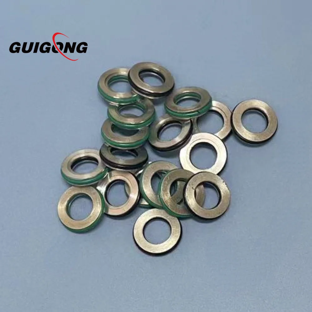 GUIGONG 20PCS 0AM DQ200 Transmission Valve Body Push Rod Piston Seal Gaskets For Audi VW Skoda Seat