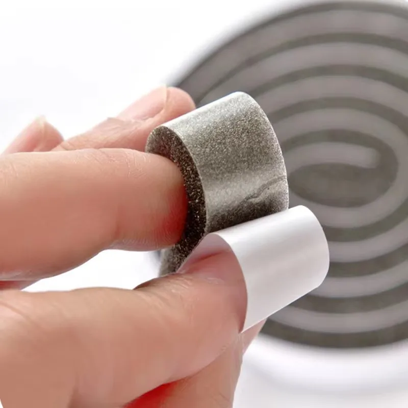 2 롤 도어 창 씰링 스트립 자체 접착 스폰지 폼 방음 테이프 방풍 방진 도어 및 창 갭 씰 스트립