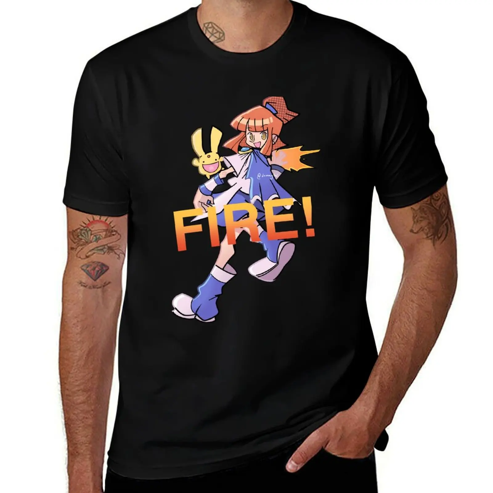 

Puyo Puyo Arle FIRE! Футболка мужские футболки для мужчин аниме футболки для мужчин футболка мужская хлопковая футболка