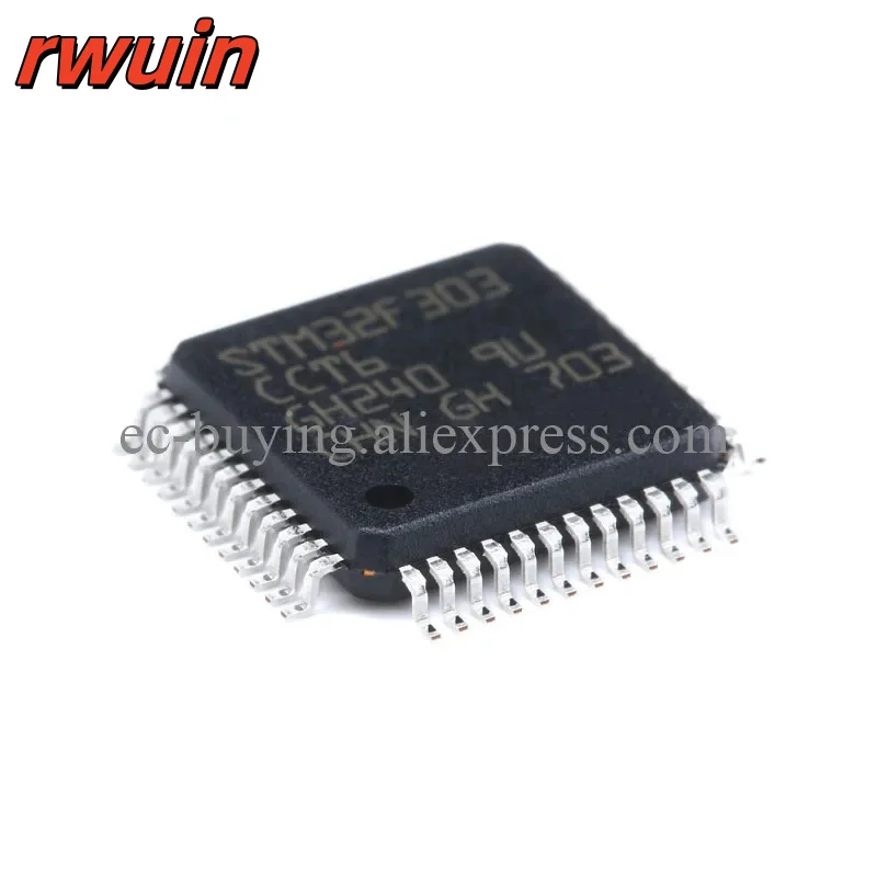 STM32F303CCT6 STM32F303 STM32 F303CCT6 F303CC LQFP-48 ARM Cortex-M4 32 Bit Microcontroller Chip MCU IC Controller New Original