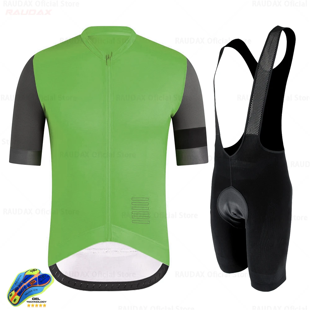 Cycling Jersey Men Solid Color Summer Cycling Jersey Set Breathable Racing Sport Mtb Bicycle Jersey Bike Cycling Clothing Suit