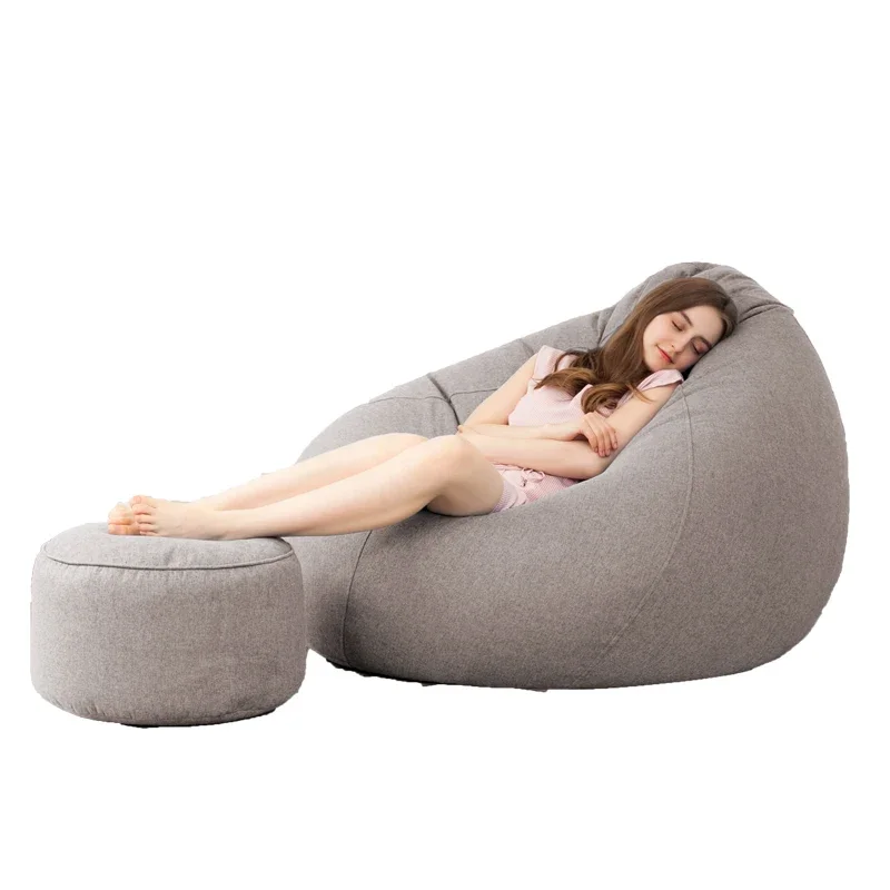 

Lazy sofa bean bag green epp sleepable lying bedroom Internet celebrity creative single tatami