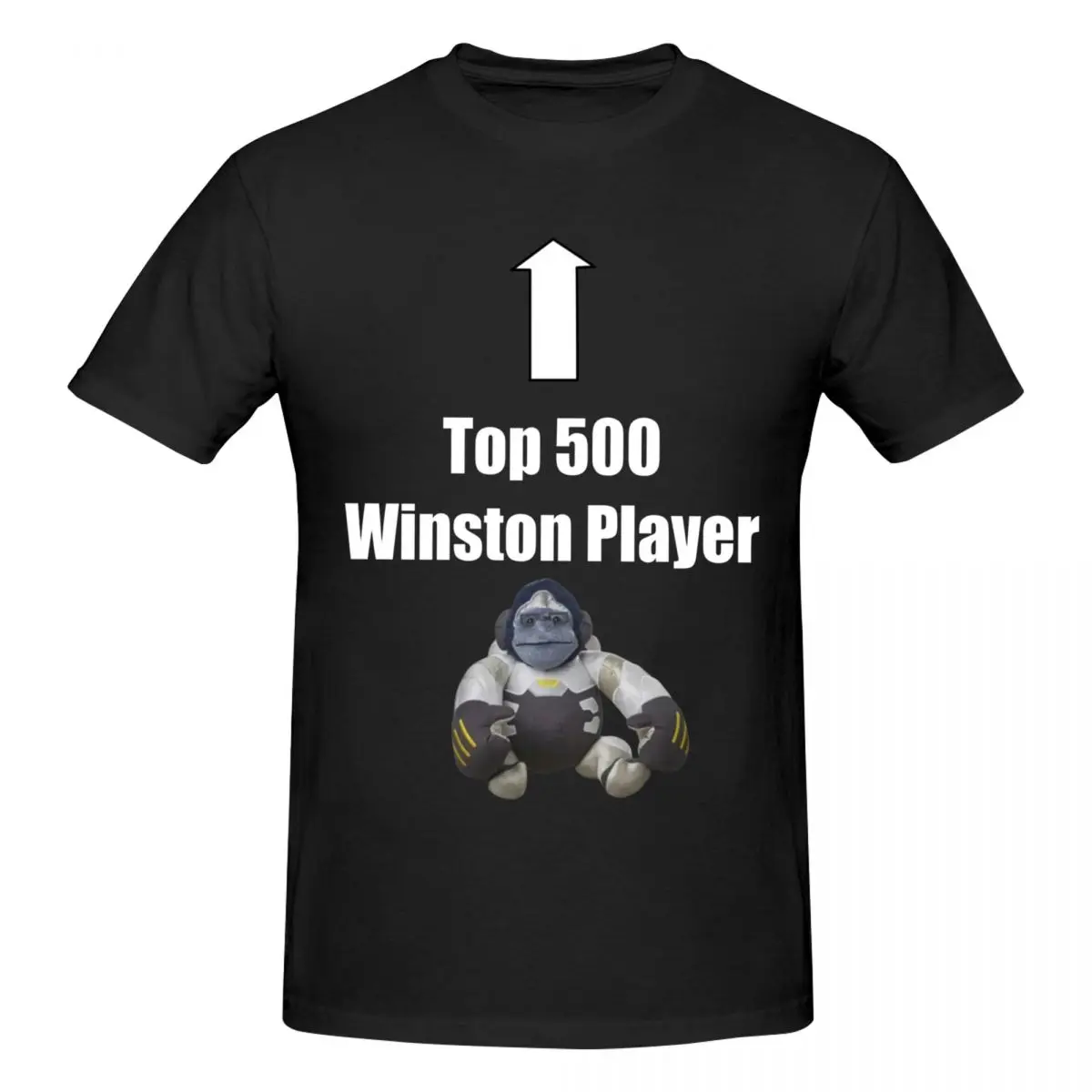 Winton Meme Winston Overwat Awesome T Shirts Graphic Y2K Idea O-neck Men Women T Shirt Clothes