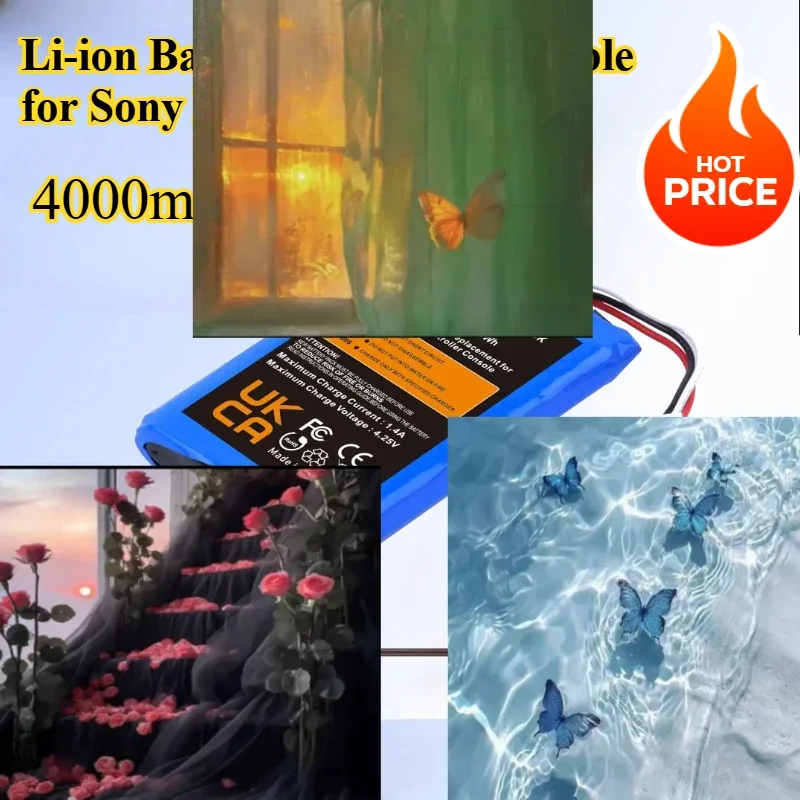 

4000mAh PS5 Rechargeable Li-ion Battery LIP1708 Suitable for Sony PS5 Game Console Controller Battery