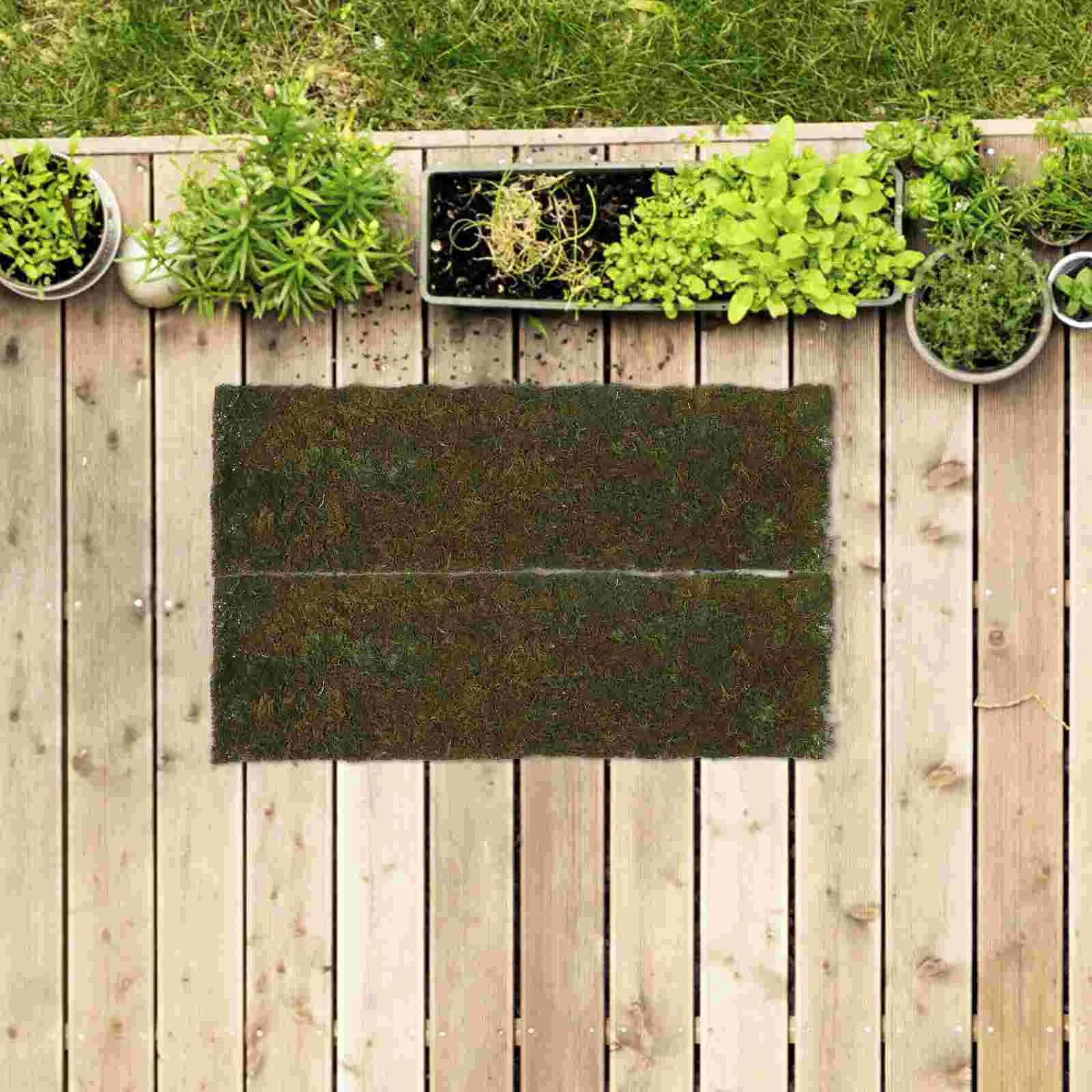 Window Landscaping Moss Table Runner Plant Micro Landscape Decoration Artificial Pad Realistic Turf Mat Grass Decorate Scene