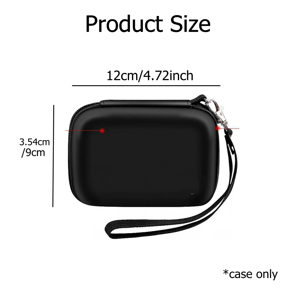 Portable Camera Bag Travel Handbag Camera Case for Kodak Pixpro/Canon PowerShot ELPH 180/190/Sony DSCW800/DSCW830