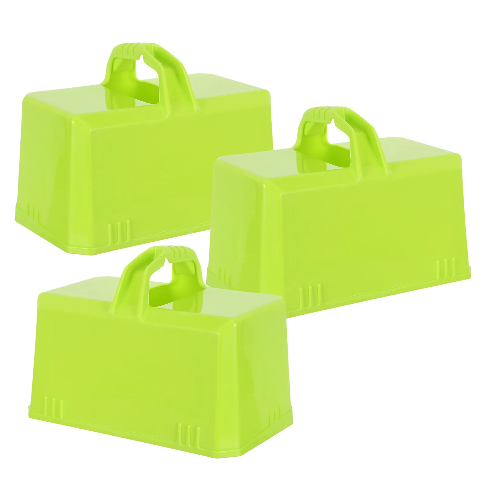 

Набор из 3 форм для изготовления снежных кирпичей: зимние и летние, для улицы, для строительства снежных домиков, заборов, стен, иглу, песочных замков, DIY-формы