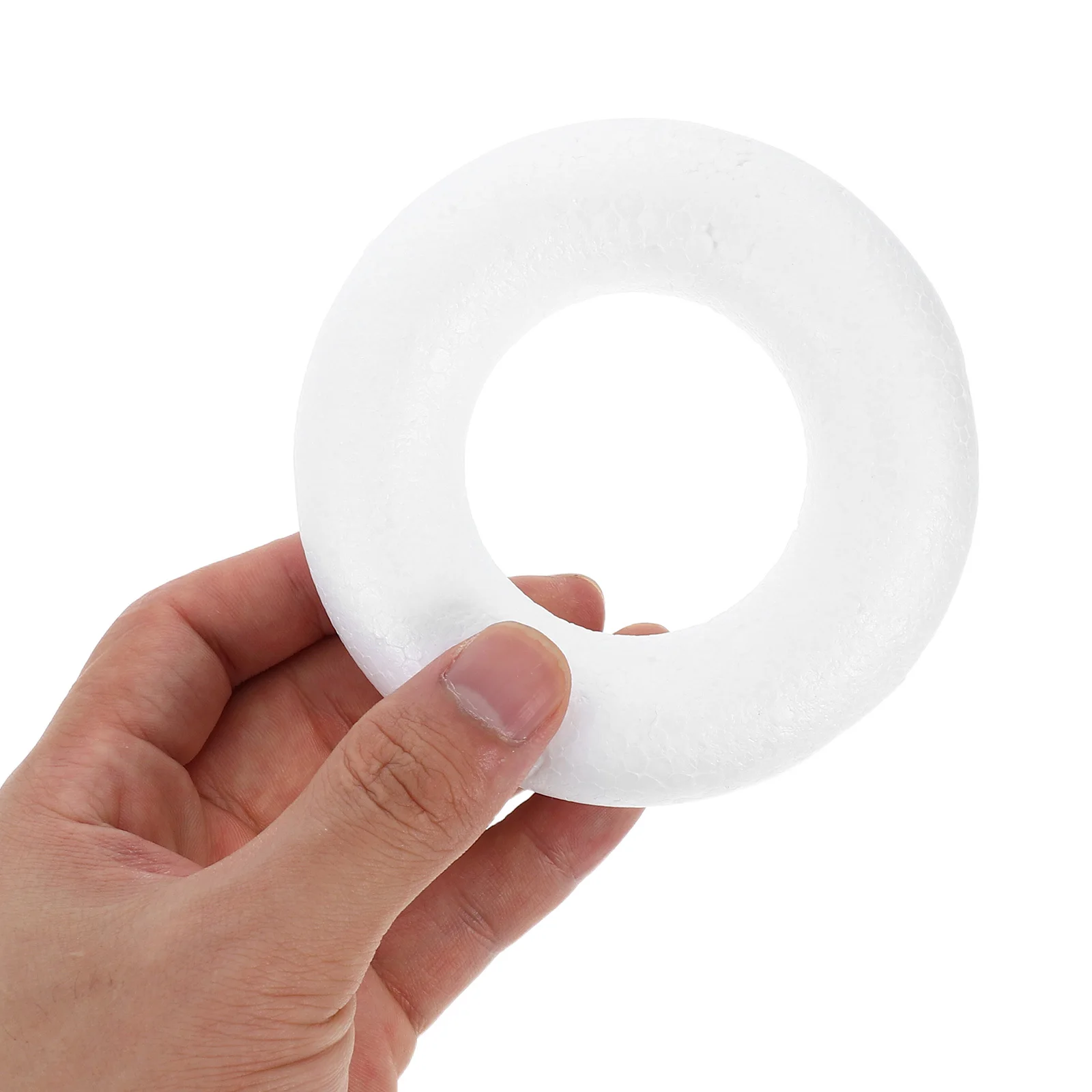 

10pcs Foam Circles Material Diy Crafts Unfinished For Painting Decorating Kids Art Projects Festival Party Ornaments Craft