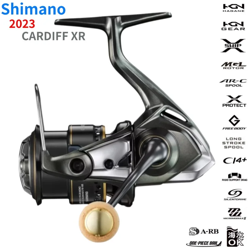 2023 Shimano CARDIFF XR C2000S C2000SHG Fishing Reels Saltwater fishing wheel